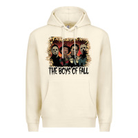 Sandshell the boys of fall leopard pattern bleached halloween murder t shirt Premium Hoodie - maiPhamDesign