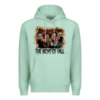 Seafoam the boys of fall leopard pattern bleached halloween murder t shirt Premium Hoodie - maiPhamDesign