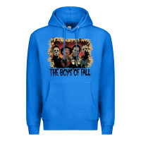 True Royal the boys of fall leopard pattern bleached halloween murder t shirt Premium Hoodie - maiPhamDesign