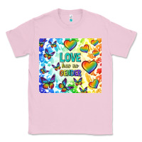 Bubblegum Pink love has no gender Classic Tee - TumblerDesignByShophia