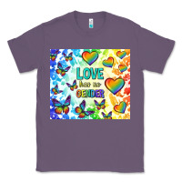 Lavender love has no gender Classic Tee - TumblerDesignByShophia