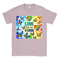 Lilac love has no gender Classic Tee - TumblerDesignByShophia