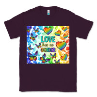 Plum love has no gender Classic Tee - TumblerDesignByShophia