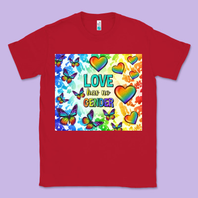 Love Has No Gender Classic Tee Designed By Tumblerdesignbyshophia