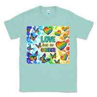 Seafoam love has no gender Classic Tee - TumblerDesignByShophia