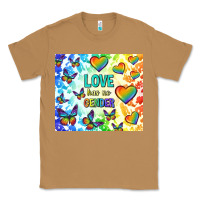 Toasted Coconut love has no gender Classic Tee - TumblerDesignByShophia
