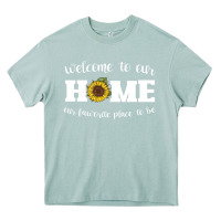 Arona welcome to our Home Sunflower Heavy Core Tee - Bettercallsaul