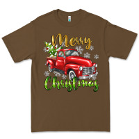 Cacao Merry Christmas truck Premium Tee - texasbilliewilder