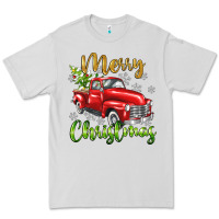 Dove Grey Merry Christmas truck Premium Tee - texasbilliewilder