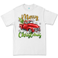 White Merry Christmas truck Premium Tee - texasbilliewilder