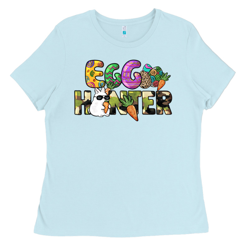 Egg Hunter Easter Day Ladies Tee by HowdyJamesFarm | Teevron