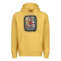 Antique Gold halloween funny set ghost mummy witch vampire and pumpkin t shirt Premium Hoodie - maiPhamDesign