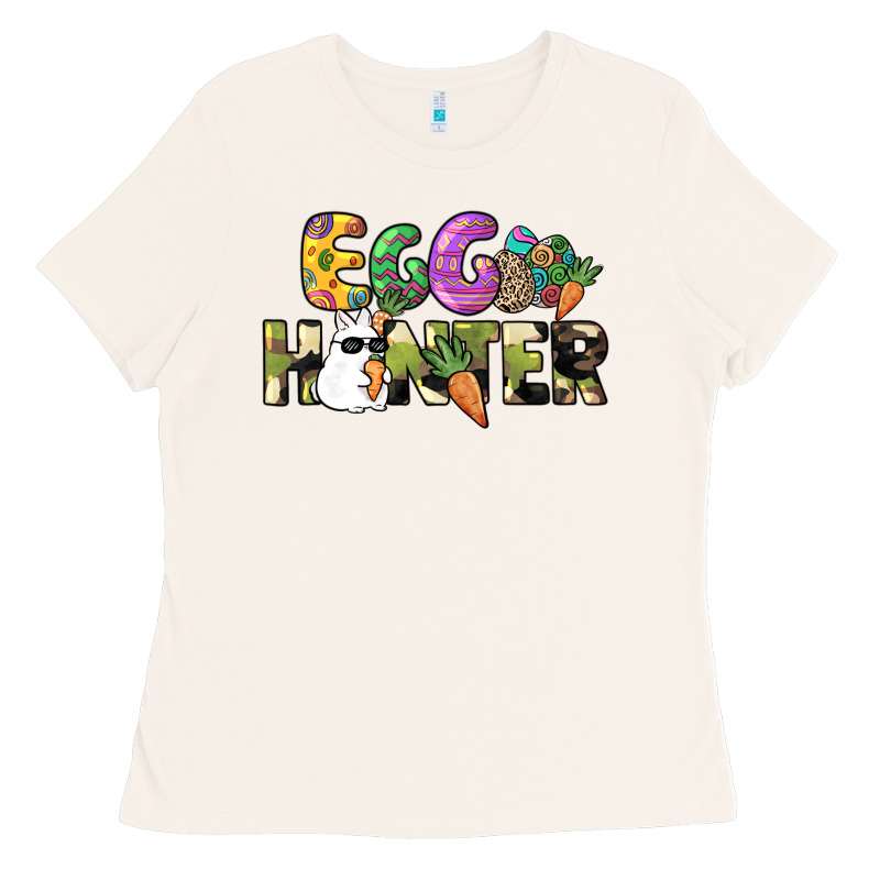 Egg Hunter Easter Day Ladies Tee by HowdyJamesFarm | Teevron