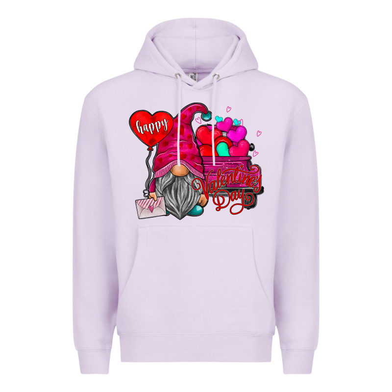 Happy Valentine's Day Premium Hoodie by CowhideDigitalArt | Teevron