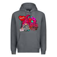 Rock happy valentine's day Premium Hoodie - CowhideDigitalArt
