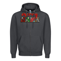Smoke Christmas merry mama Zipper Hoodie - BarkalooDesign