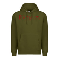 Army Green REDRUM T-Shirt Premium Hoodie - maiPhamDesign