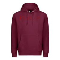 Burgundy REDRUM T-Shirt Premium Hoodie - maiPhamDesign