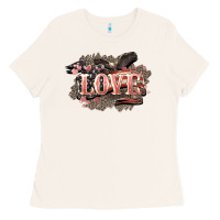 Bone Love America 4th of july Ladies Tee - HowdyJamesFarm