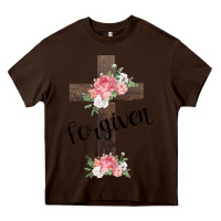 Chocolate Brown Forgiven Heavy Core Tee - Bettercallsaul
