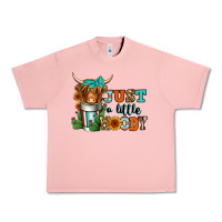 Salmon just a little moody coffee cup long haired cow Urban Heavy Tee - Jasminsmagicworld