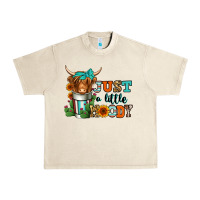 Sandshell just a little moody coffee cup long haired cow Urban Heavy Tee - Jasminsmagicworld