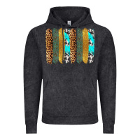 Vintage Black western brushstrokes Vintage Hoodie - OliviaCreatesArt