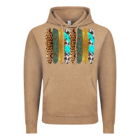 Vintage Coffee western brushstrokes Vintage Hoodie - OliviaCreatesArt