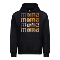 Black faux sequins mama Urban Hoodie - JahusDesignShop
