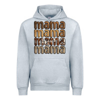 Heather Grey faux sequins mama Urban Hoodie - JahusDesignShop