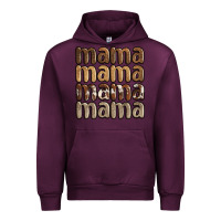 Mauve Wine faux sequins mama Urban Hoodie - JahusDesignShop