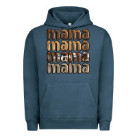 Pigment Midnight Navy faux sequins mama Urban Hoodie - JahusDesignShop