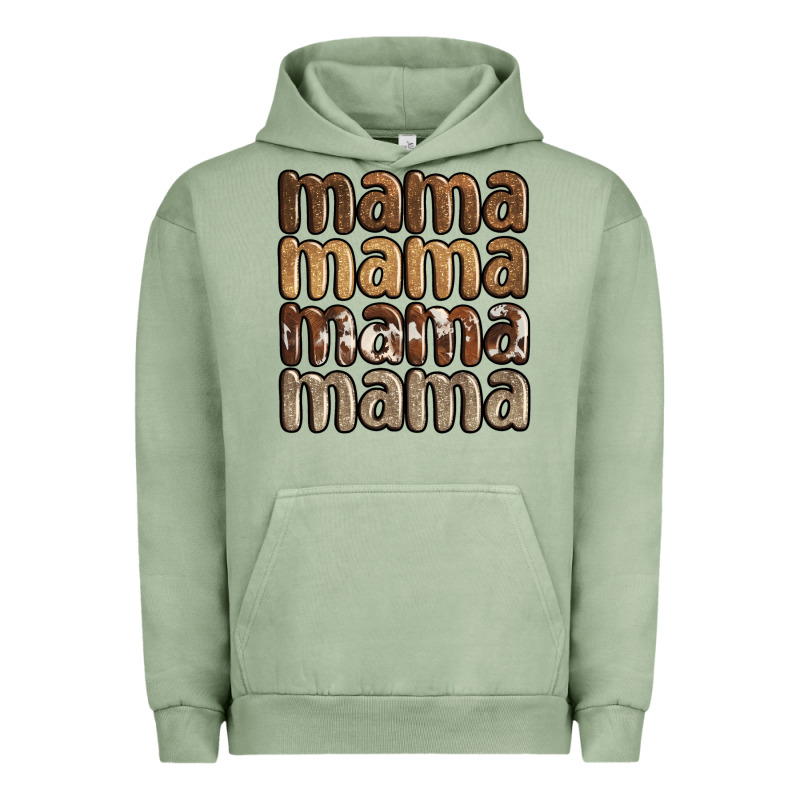 Faux Sequins Mama Urban Hoodie by JahusDesignShop | Teevron