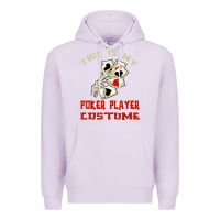 Lilac this is my poker player costume halloween t shirt Premium Hoodie - maiPhamDesign