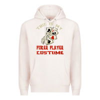 Pale Pink this is my poker player costume halloween t shirt Premium Hoodie - maiPhamDesign
