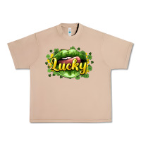 Burro St. Patrick's Day lips lucky Urban Heavy Tee - HowdyJamesFarm