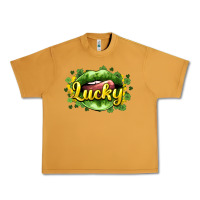 Peanut Butter St. Patrick's Day lips lucky Urban Heavy Tee - HowdyJamesFarm