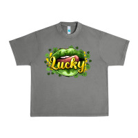 Tornado St. Patrick's Day lips lucky Urban Heavy Tee - HowdyJamesFarm