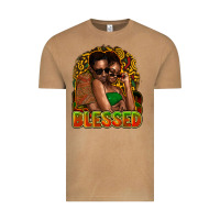Vintage Camel Black couple blessed Vintage Tee - HowdyJamesFarm