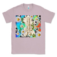 Lilac human with daisies Classic Tee - TumblerDesignByShophia