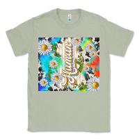 Matcha human with daisies Classic Tee - TumblerDesignByShophia
