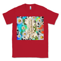 Red human with daisies Classic Tee - TumblerDesignByShophia