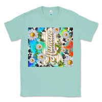 Seafoam human with daisies Classic Tee - TumblerDesignByShophia