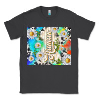 Smoke human with daisies Classic Tee - TumblerDesignByShophia