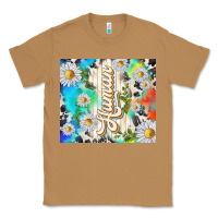 Toasted Coconut human with daisies Classic Tee - TumblerDesignByShophia