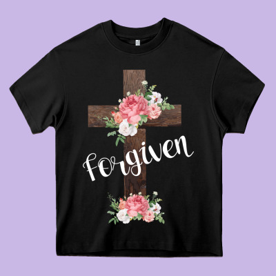 Forgiven Heavy Core Tee Designed By Bettercallsaul