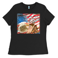 Black god bless the usa Ladies Tee - TumblerDesignByShophia