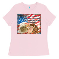 God Bless The Usa Ladies Tee | Teevron
