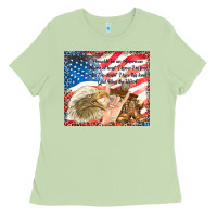 Matcha god bless the usa Ladies Tee - TumblerDesignByShophia