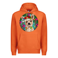 Carrot Christmas Chihuahua Premium Hoodie - RanaPortraitStore